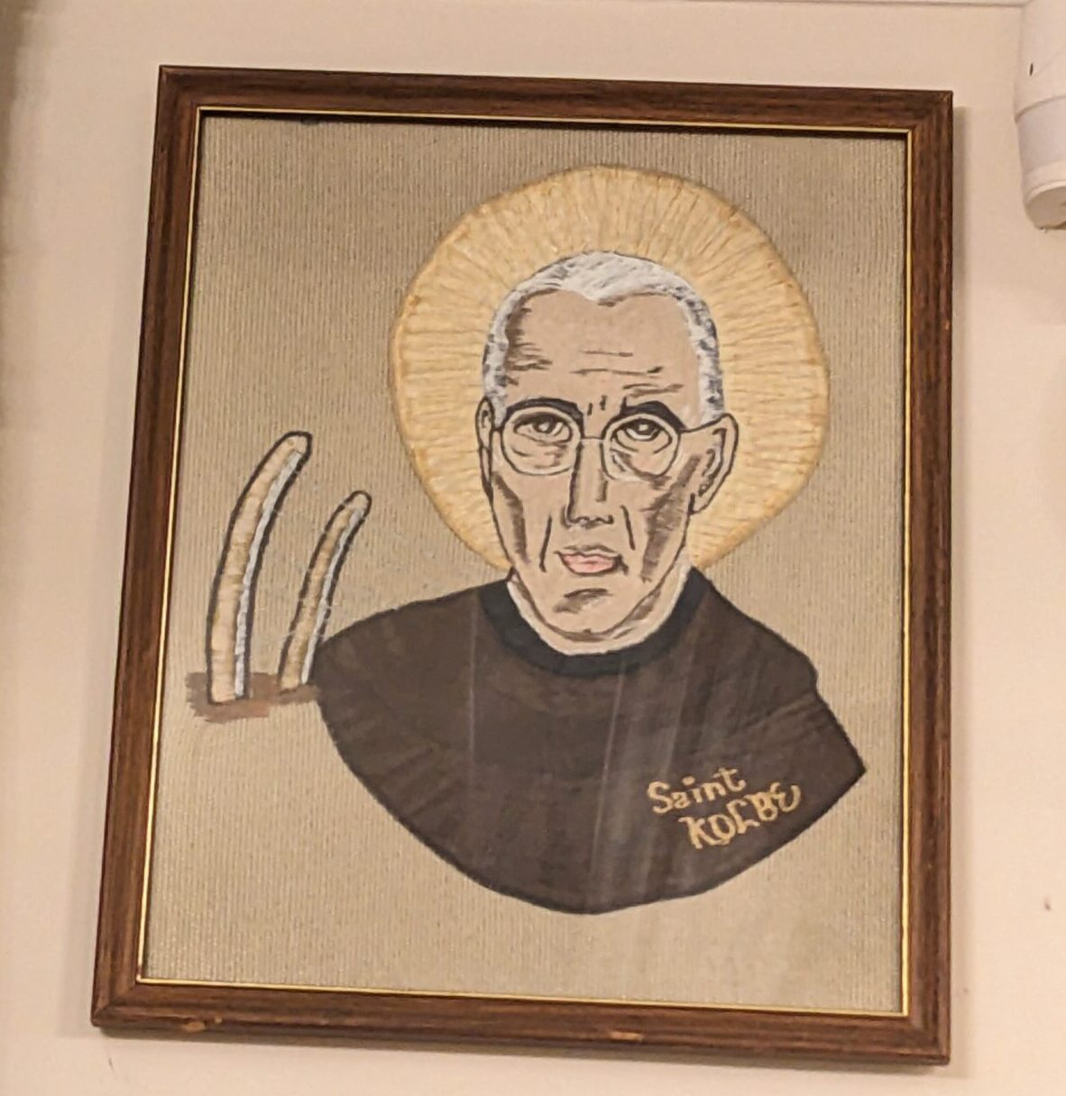 Portret św. Maksymiliana Kolbe – Marta Lynch | Stany Zjednoczone