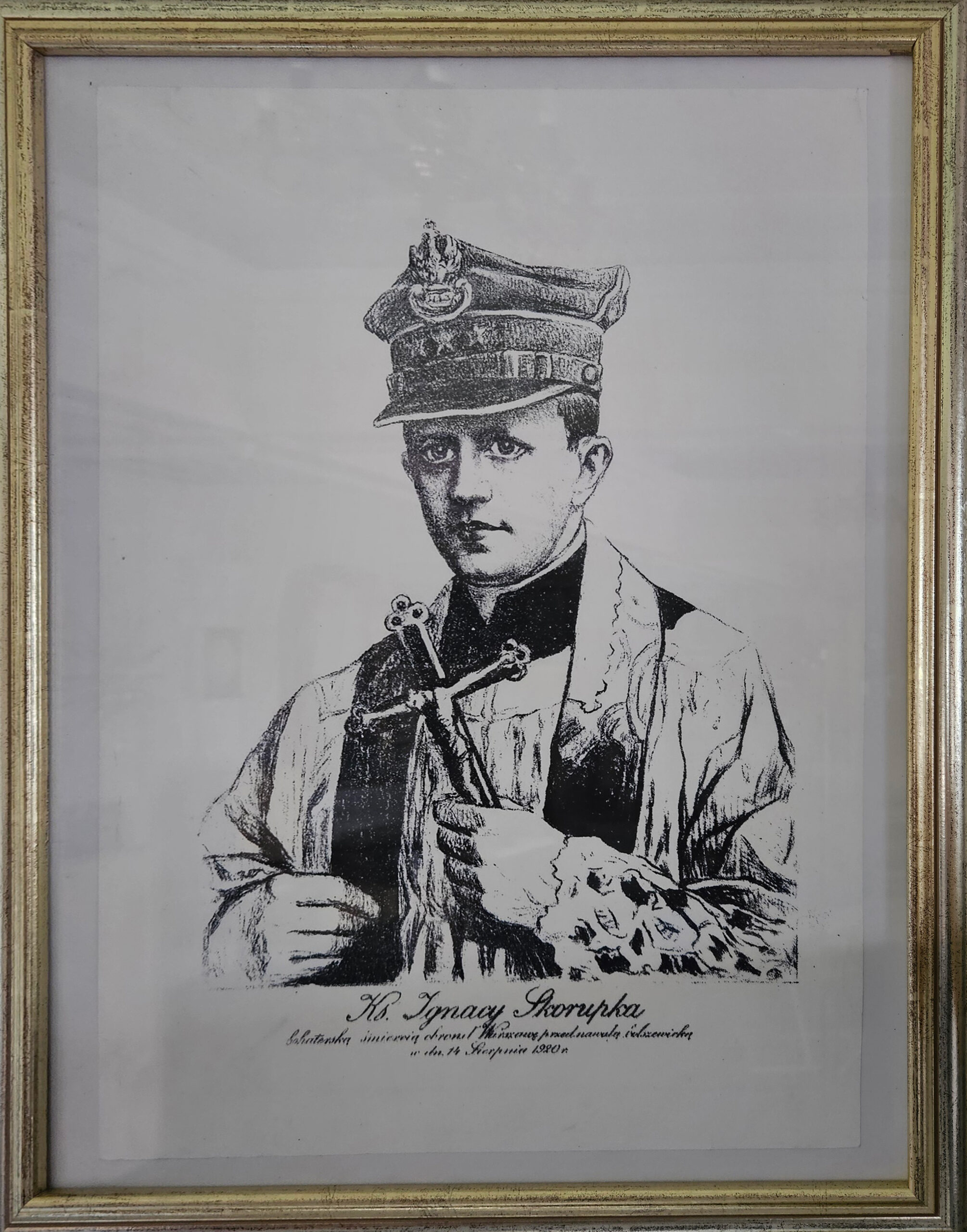 Portret ks. Ignacego Skorupki